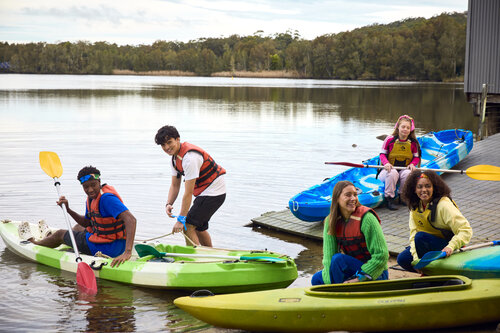 regular giving to canteen helps support young people access camps