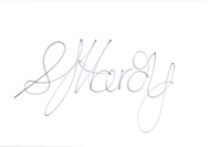 Siona Hardy, Canteen CEO, signature