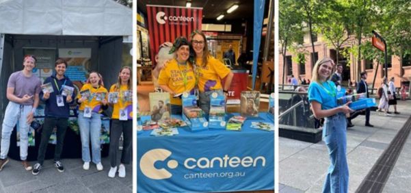 a collage of images from people selling bandannas across australia