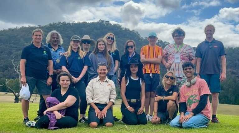 group image of the people who attended the hawkesbury cultural immersion program 