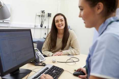 Patient in Hospital for Cancer Treatment